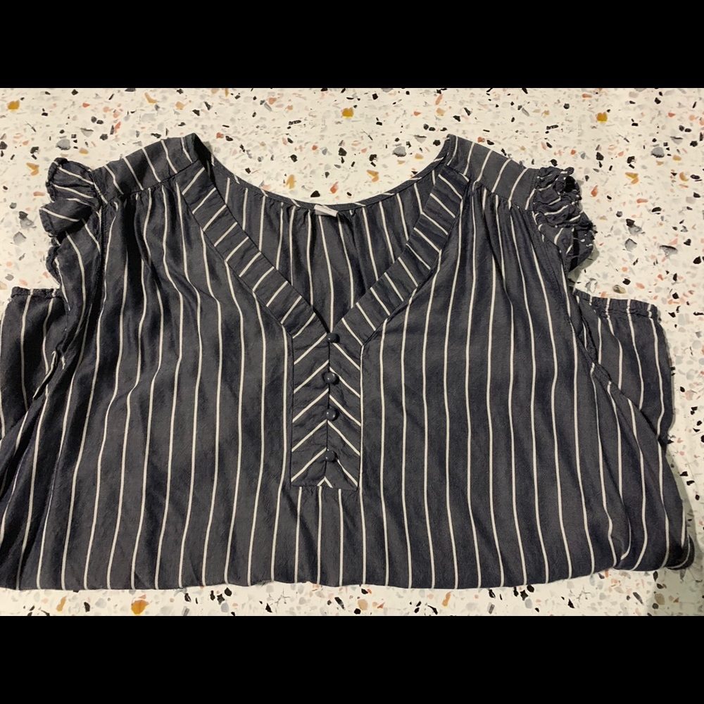 Striped Old Navy Blouse